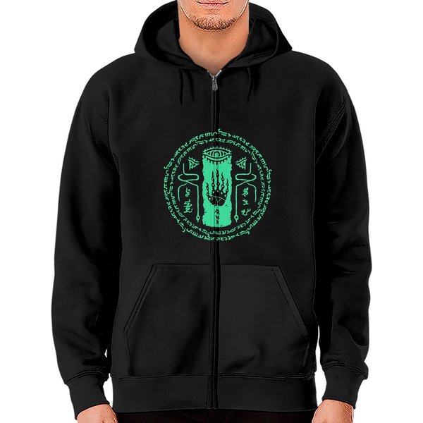 The Legend Of Zelda Tears Of The Kingdom Logo Zip Hoodies-image