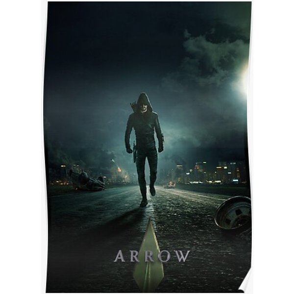 Arrow Premium Matte Vertical Poster-image