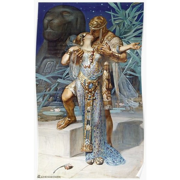 Antony And Cleopatra J. C. Leyendecker Premium Matte Vertical Poster-image