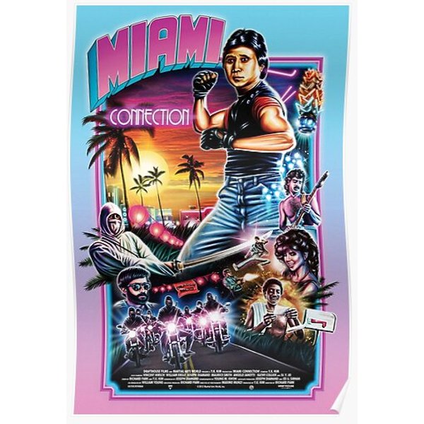 Miami Connection Premium Matte Vertical Poster-image
