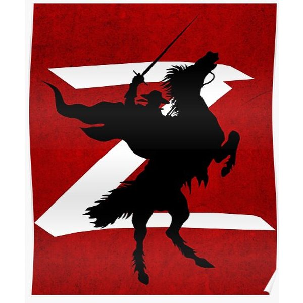 Zorro Fan Artwork Series 1 Premium Matte Vertical Poster-image