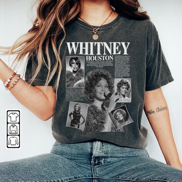 Whitney Houston Music Shirt K1, Whitney Houston Album-image