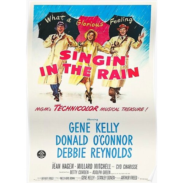 /Singin' In The Rain Poster Premium Matte Vertical Poster-image