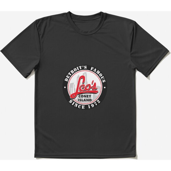 Leo's Coney Island | Active T-Shirt-image