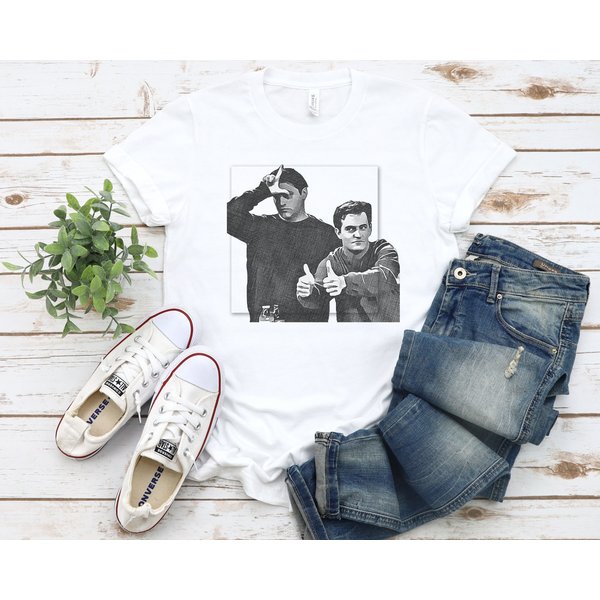 Chandler Bing-Joey Tribbiani Shirt Bing Tribbiani T-Shirt-image