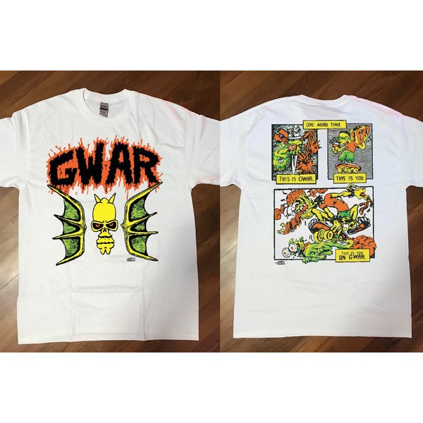 1990 Gwar This Is You On Gwar T-Shirt-image