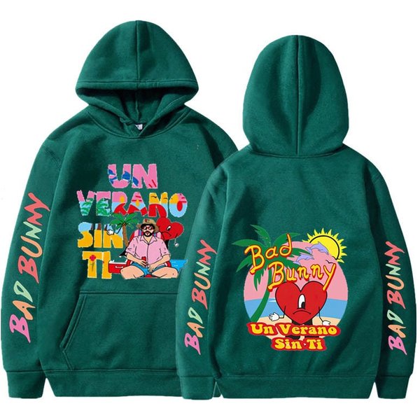New Un Verano Sin Ti Bad Bunny New Album Hoodie-image
