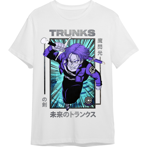 Trunks Dragon Ball Shirt, Trunks Super Saiyan Vintage T Shirt-image