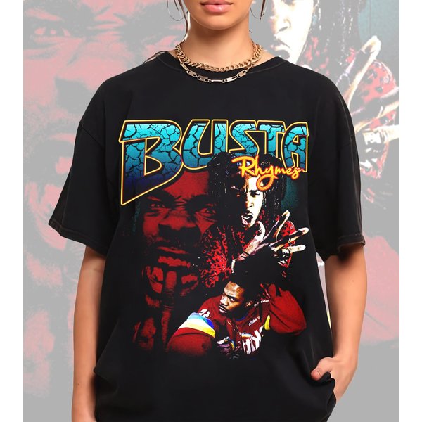 Vintage Busta Rhymes 90S Shirt, Busta Rhymes Shirt-image