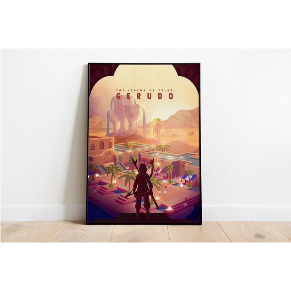 The Legend Of Zelda Gerudo Travel Posters-image
