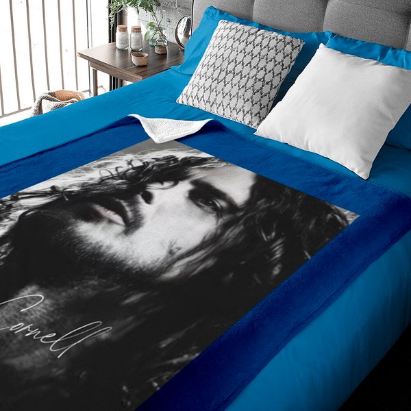 Chris Cornell Rock Music Gift Baby Blankets-image