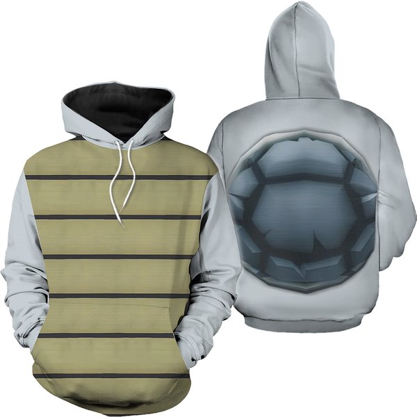 Mario Dry Bones Halloween Cosplay 3D All Over Printed Unisex Hoodie-image