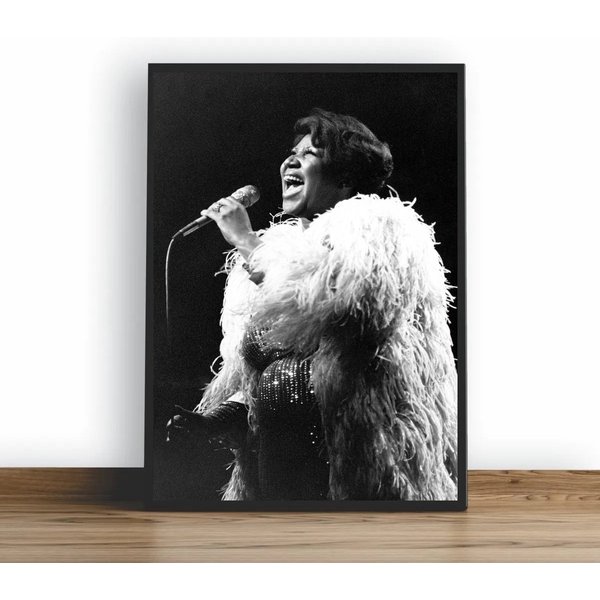 Aretha Franklin Music Poster-image