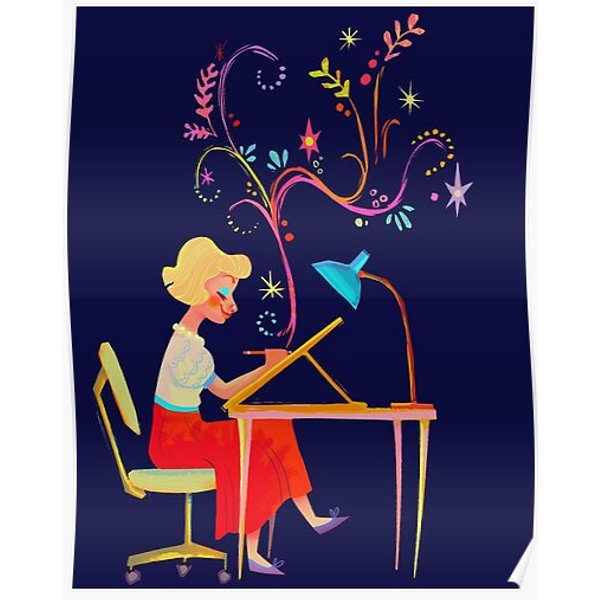 Miss Mary Blair Premium Matte Vertical Poster-image