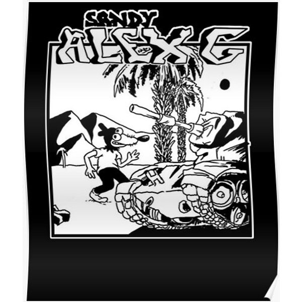 (Sandy) Alex G Survivor Logo Premium Matte Vertical Poster-image