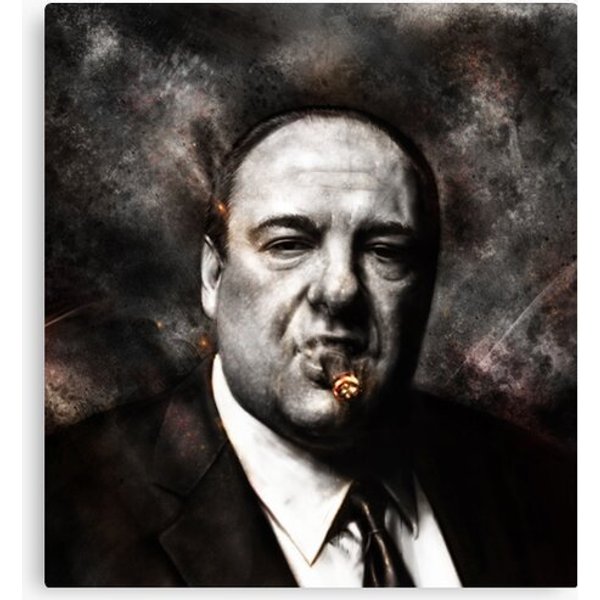 The Sopranos - Tony Soprano Canvas-image