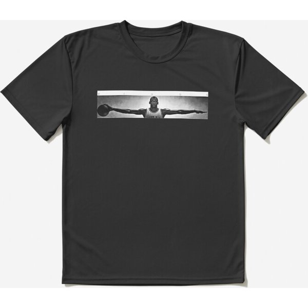 Michael Jordan Wings Classic T-Shirt | Active T-Shirt-image