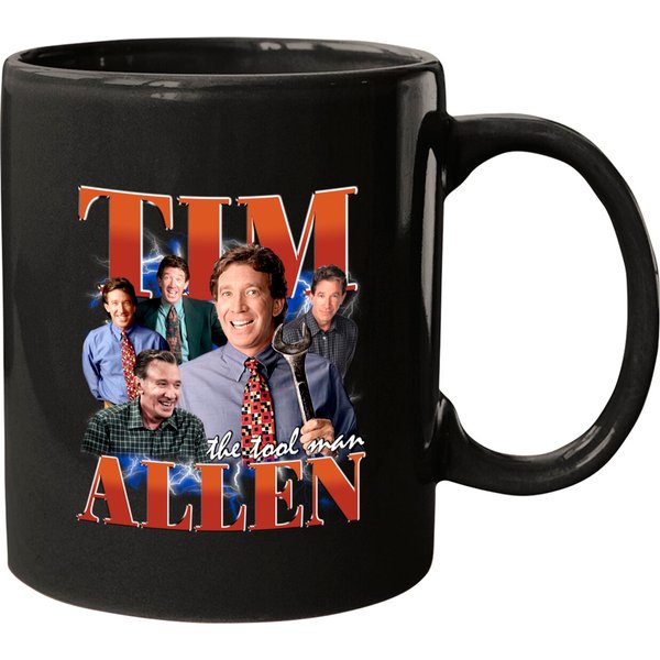 Tim Allen Vintage Mugs, Tim The Tool Man Allen Mugs