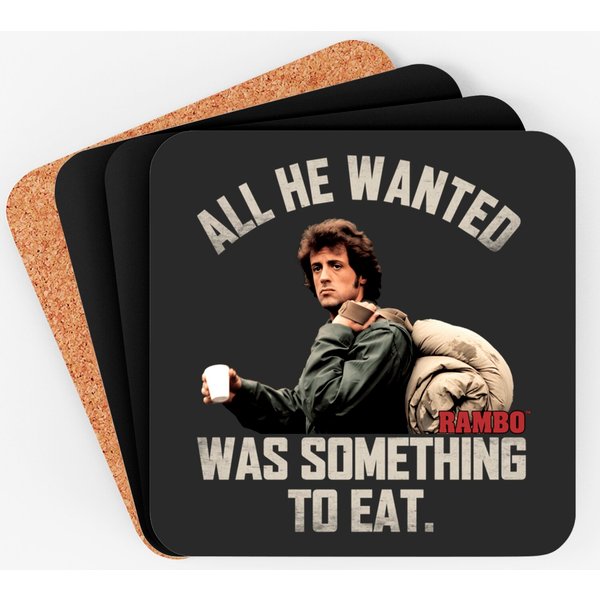 Rambo Something To Eat Coasters-image