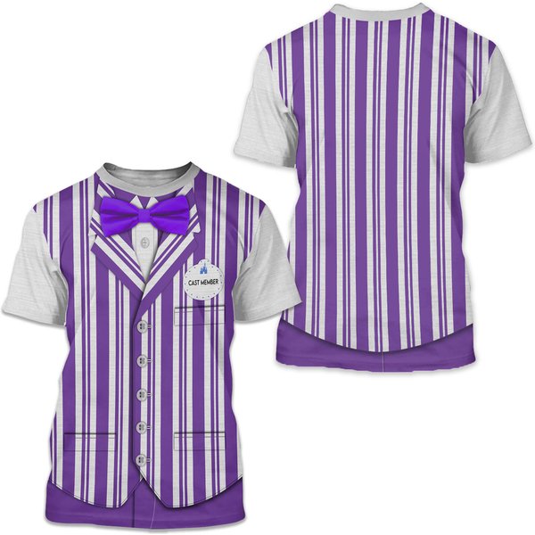 Purple Dapper Dan Shirt The Dapper Dans Costume 3D Tshirt-image