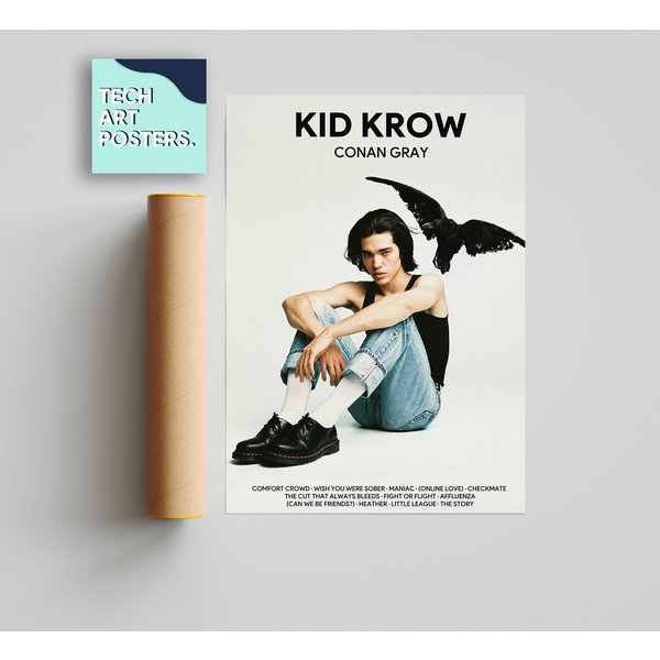 Conan Gray - Kid Krow Album Cover Poster-image