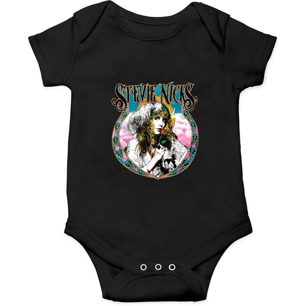 Stevie Nicks Acid Wash Onesies | Vintage Stevie Nicks-image