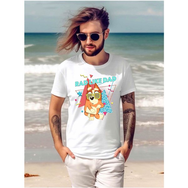 Rad Dad Blueydad Shirt, Rad Like Dad Shirt, Blueydad Dad Shirt-image