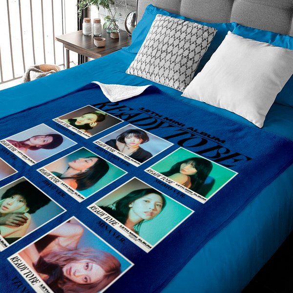 Vintage Twice Kpop Girl Group Fan Baby Blankets - Perfect For Twice World Tour Baby Blankets-image