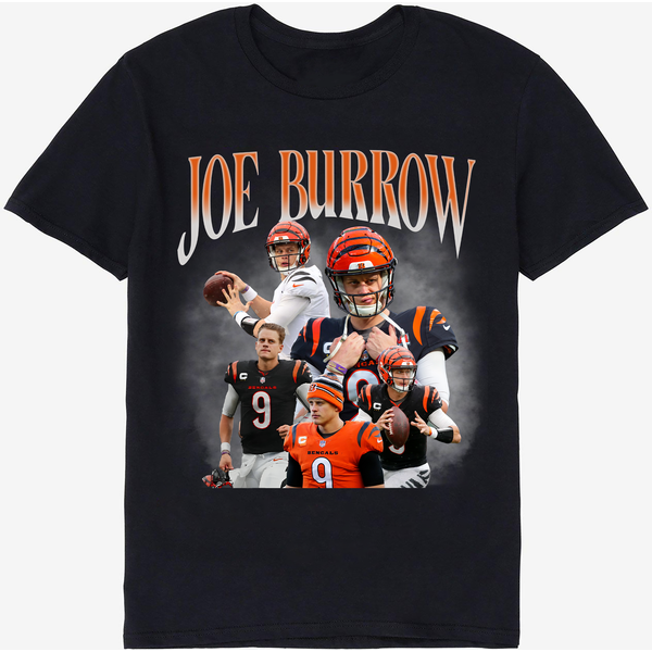 90S Vintage Joe Burrow T-Shirt-image