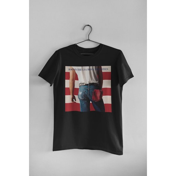 90S Vintage Bruce Springsteen Born In The U.S.A Tee, Bruce Springsteen E Street Band 2023 Tour-image