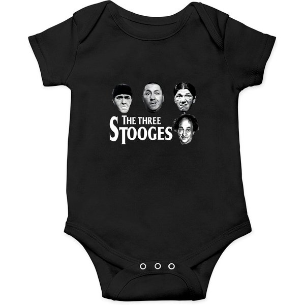 The Three Stooges Opening Credits Onesies, The Three Stooges Vintage Onesies-image