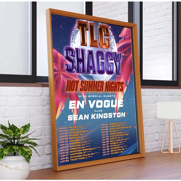 Announce Hot Summer Nights 2023 Tour Poster-image