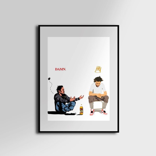 Kendrick Lamar X J Cole Poster-image