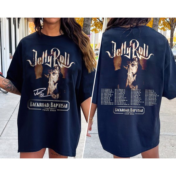 Jelly Roll American Rock Singer T-Shirt, Son Of A Sinner T Shirt-image