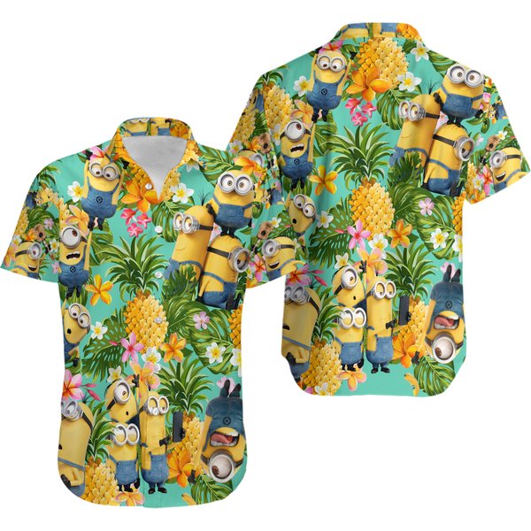Minions Tropical Hawaiian Shirt-image