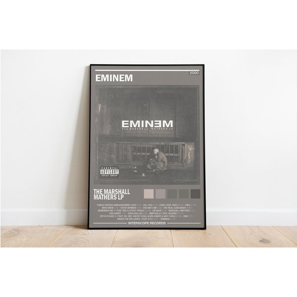 Eminem - The Marshall Mathers Lp - Album Poster-image