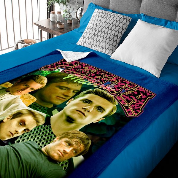 Peeta Mellark Vintage Baby Blankets, Peeta Mellark Baby Blankets