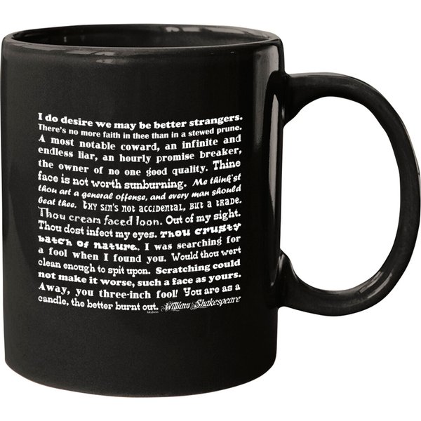Shakespearean Insults - Shakespeare - Mugs
