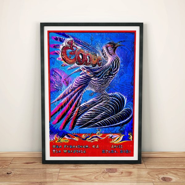 Goose - San Francisco - The Warfield 2023 Poster-image