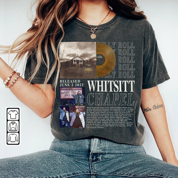 Jelly Roll Music Shirt, Jelly Roll Whitsitt Chapel Album Shirt-image