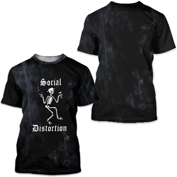 Social Distortion Music Band Classic 3D T Shirt-image