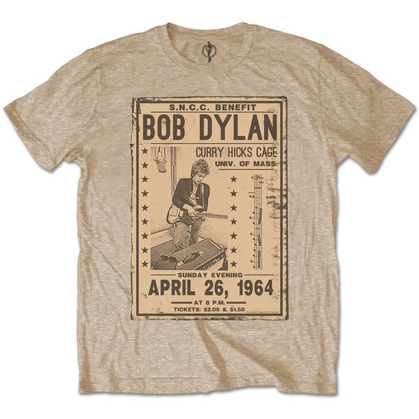Bob Dylan Gig Flyer 1964 Rock T-Shirt-image