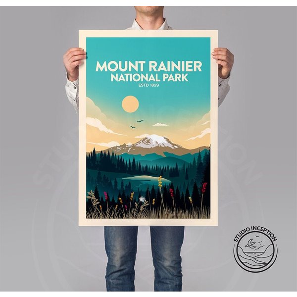 Mount Rainier National Park Poster-image