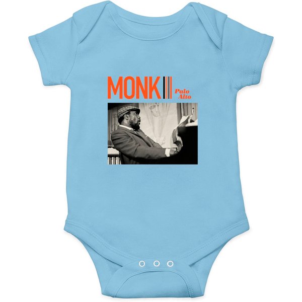 Thelonious Monk Palo Alto Onesies - Jazz Icons - Legends - Miles Davis-image