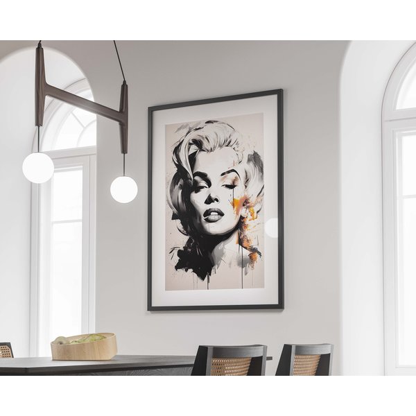 Marilyn Monroe Art, Marilyn Monroe Vintage Poster-image