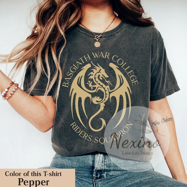 Fourth Wing Shirt, Dragon Rider Shirt, Rebecca Yarros-image
