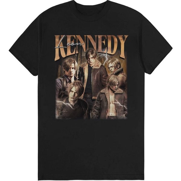 Limited Leon Kenedy Vintage 90S Shirt , Unisex T-Shirt-image