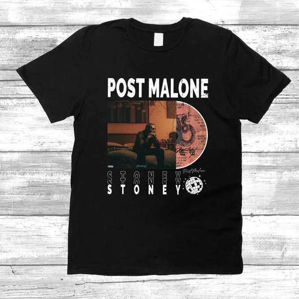 Post Malone Rap Shirt, Post Malone Merch-image
