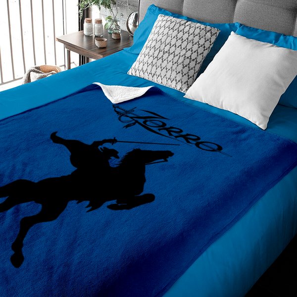 El Zorro Legend Vintage Classic Rare Throwback Old School Tv Movie Baby Blankets