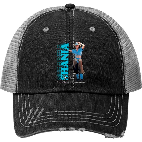 Shania Twain Signature Print Trucker Hats-image